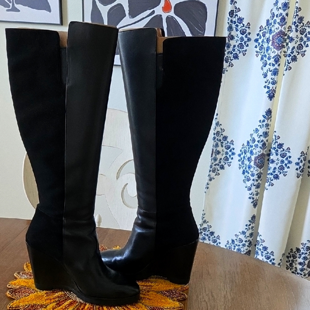 MICHAEL Michael Kors Black Over the Knee Boots